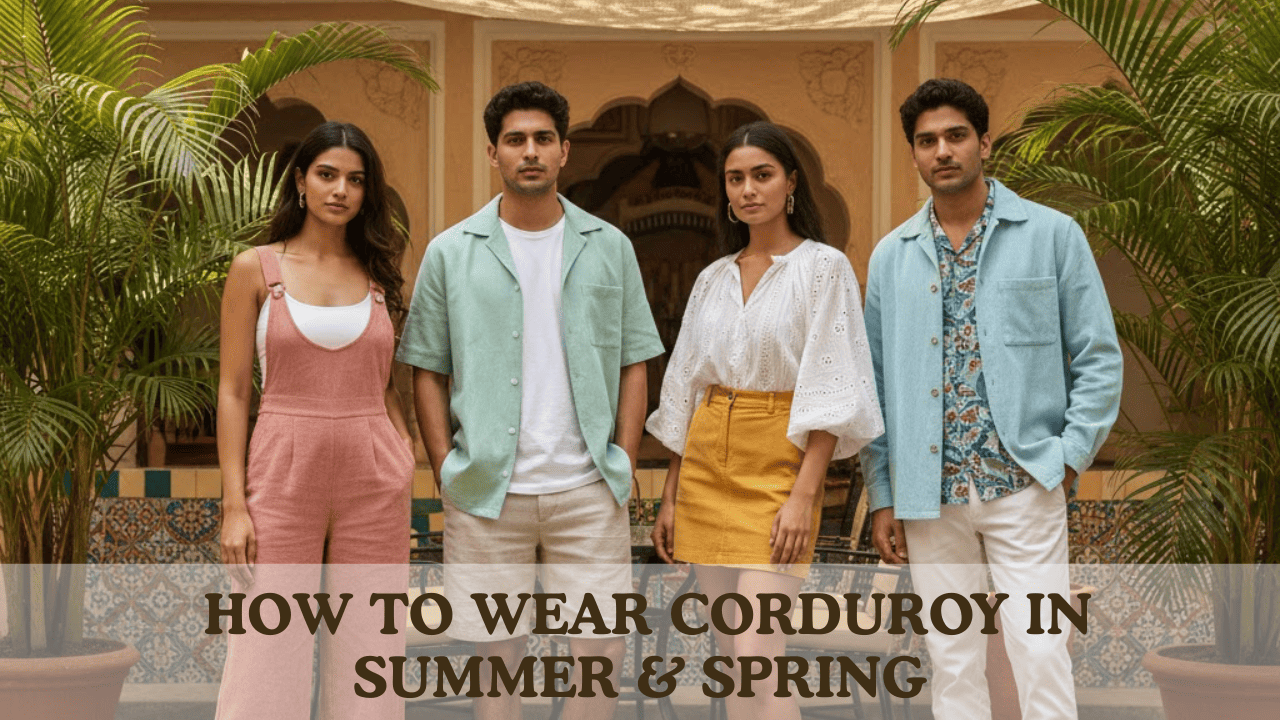 House Of Corduroy - Breaking the Myth: How to Wear Corduroy in Summer & Spring