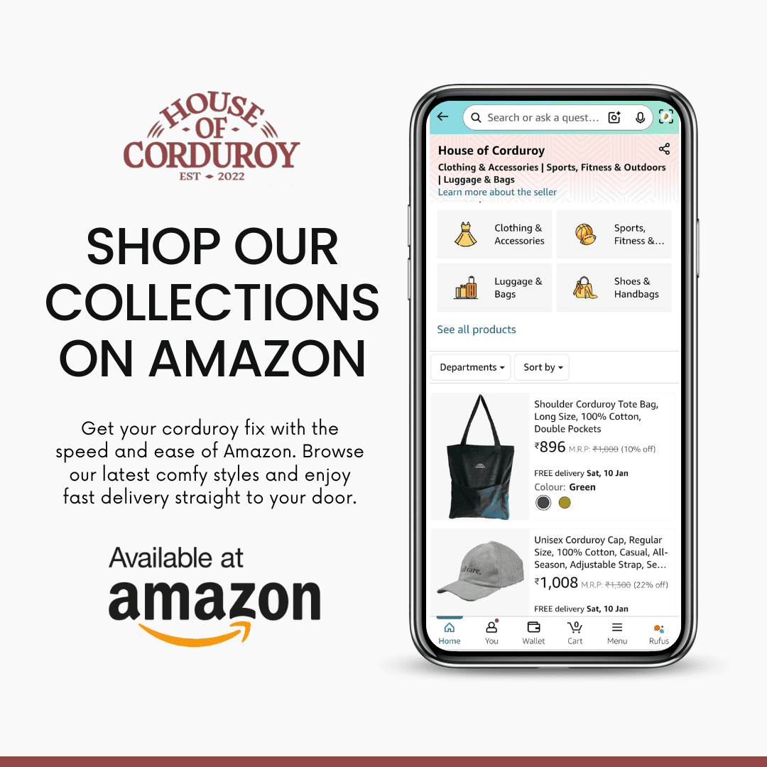 House Of Corduroy | Available On Amazon