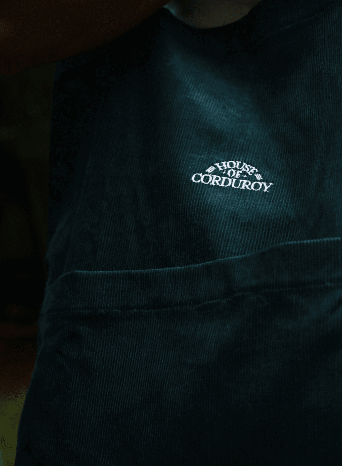 Mossy Chic Shoulder Corduroy Tote bag 4