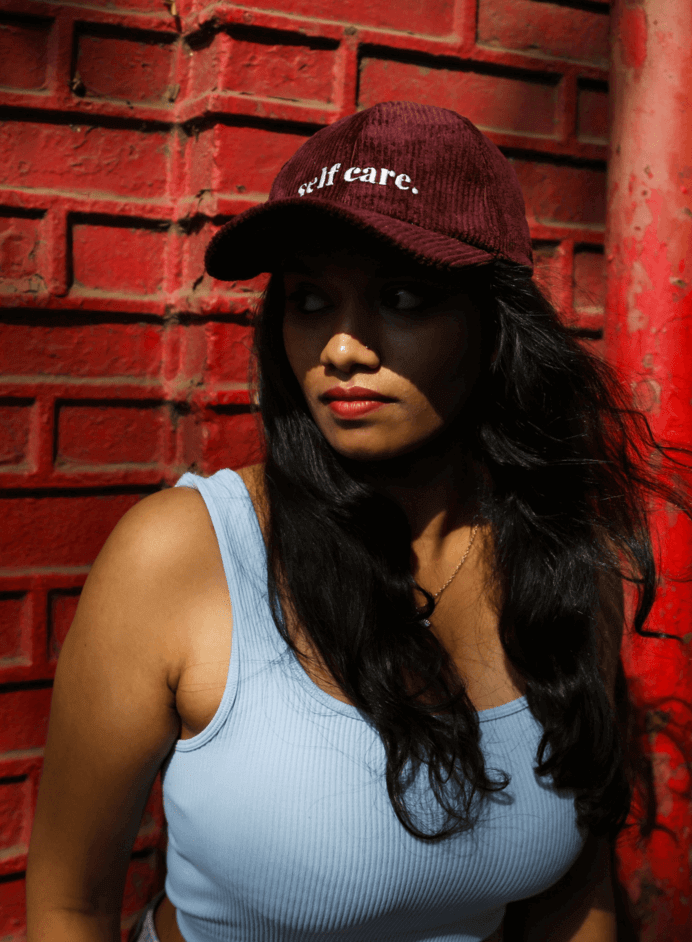 Self Care Burgundy Cap 2