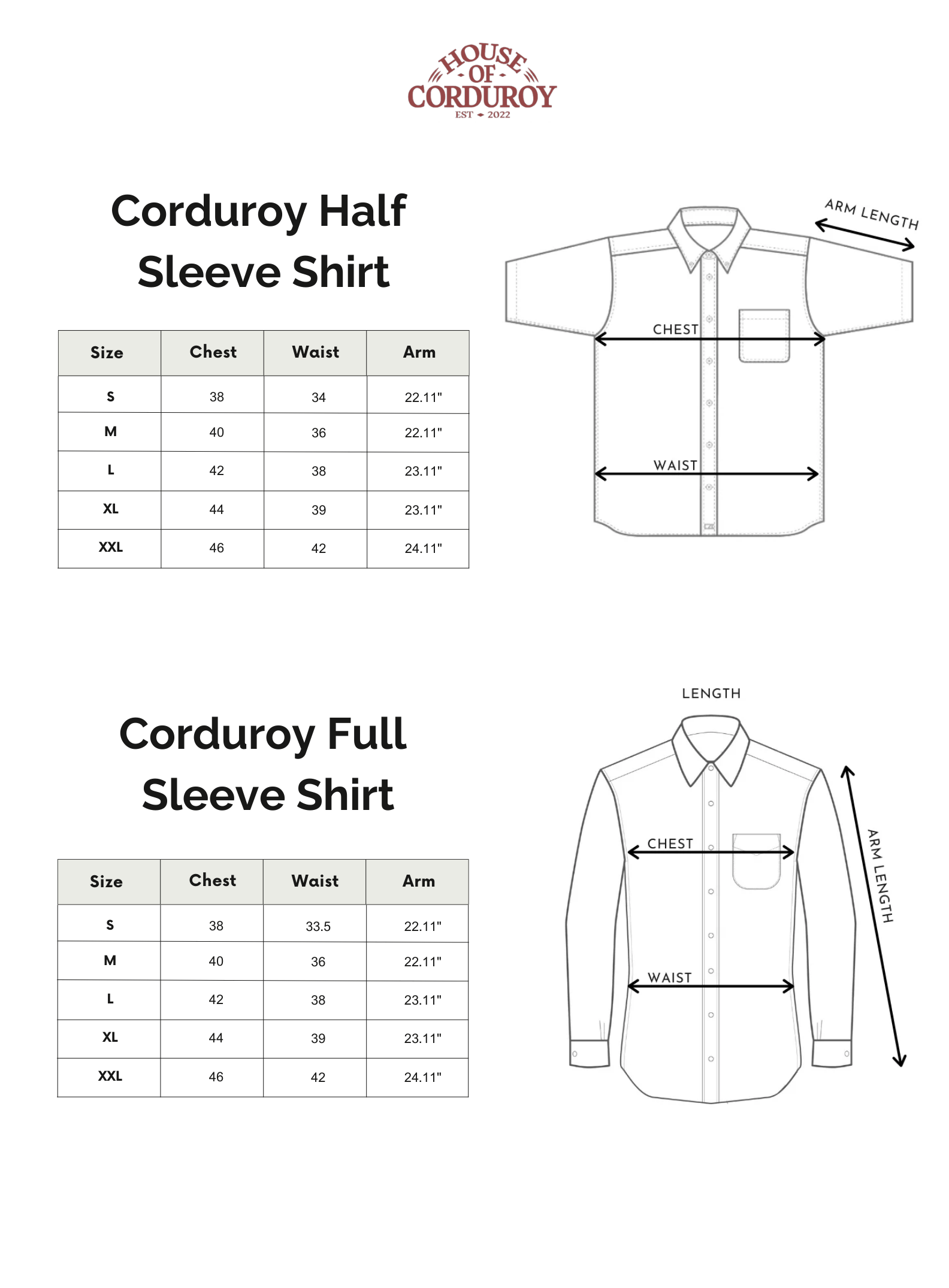 Size Guide