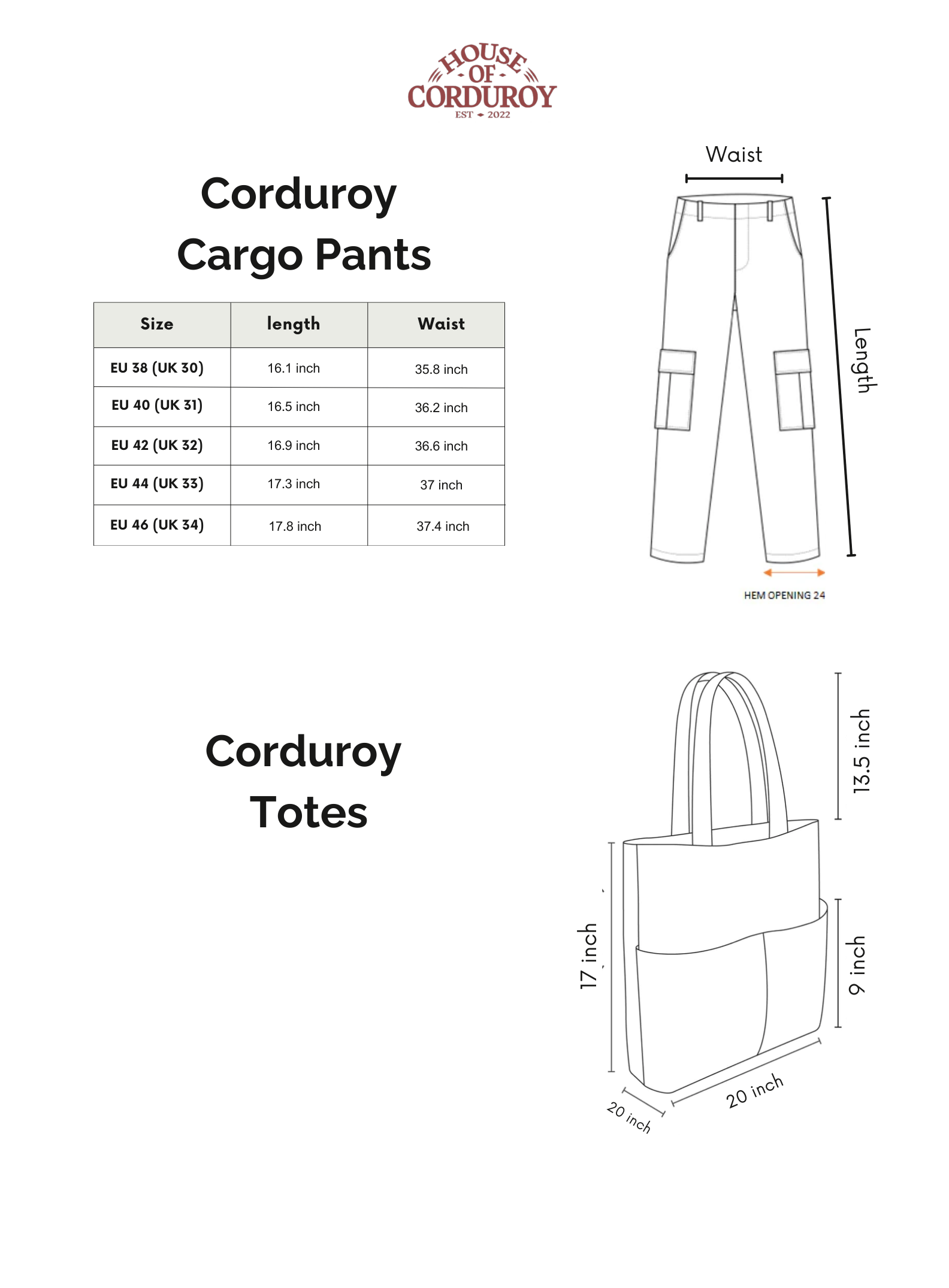 Size Guide